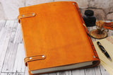 A4 Family Coat of Arms Leather Journal, Notebook For Custom Order, Family Crest, Fathers Day Gift, Personalized Book, TiVergy Journal