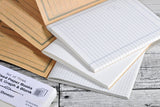 Set of 3 Blanc Notepads,Bulk Plain Notebook, A6 Notebook, Memory Book, The Diarist Notebook, Mini Diaries, TiVergy Notebook