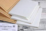 Set of 3 Blanc Notepads,Bulk Plain Notebook, A6 Notebook, Memory Book, The Diarist Notebook, Mini Diaries, TiVergy Notebook