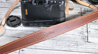 Leather Camera Strap, Personalized Camera Strap, PhotoFan Camera Strap, Nikon Camera Strap, Canon strap, Gift for Him, Gift for Her