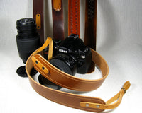 Leather Camera Strap for order, Personalized Camera Strap, Nikon strap, Canon strap, Gift for Him, Gift for Her, TiVergy